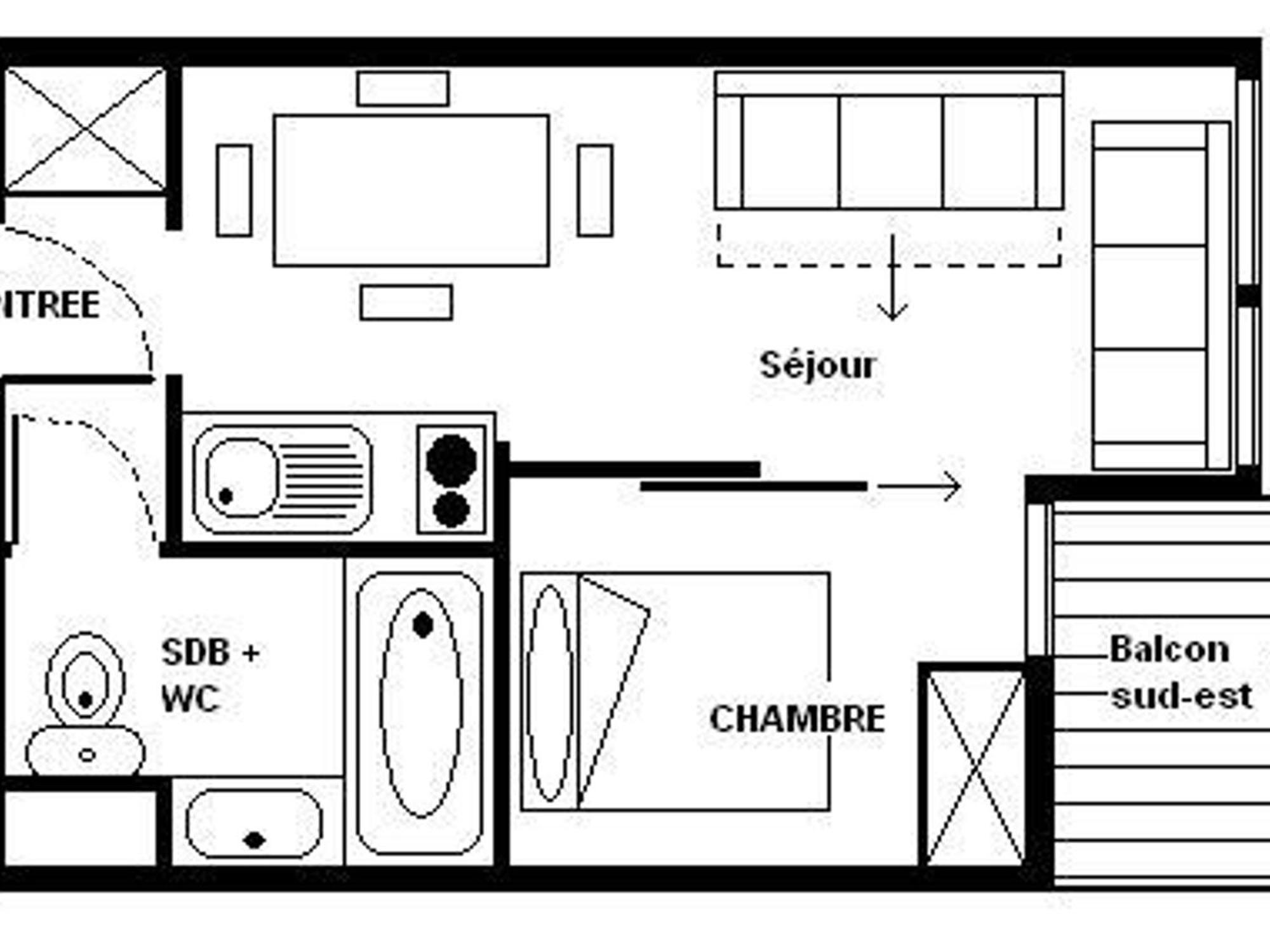 Appartement Cosy 2 Pieces - Proche Pistes Et Commerces - Balcon Sud/Est - Parking Gratuit - Fr-1-344-973 แซ็ง-มาร์แต็ง-เดอ-แบลวีย์ ภายนอก รูปภาพ